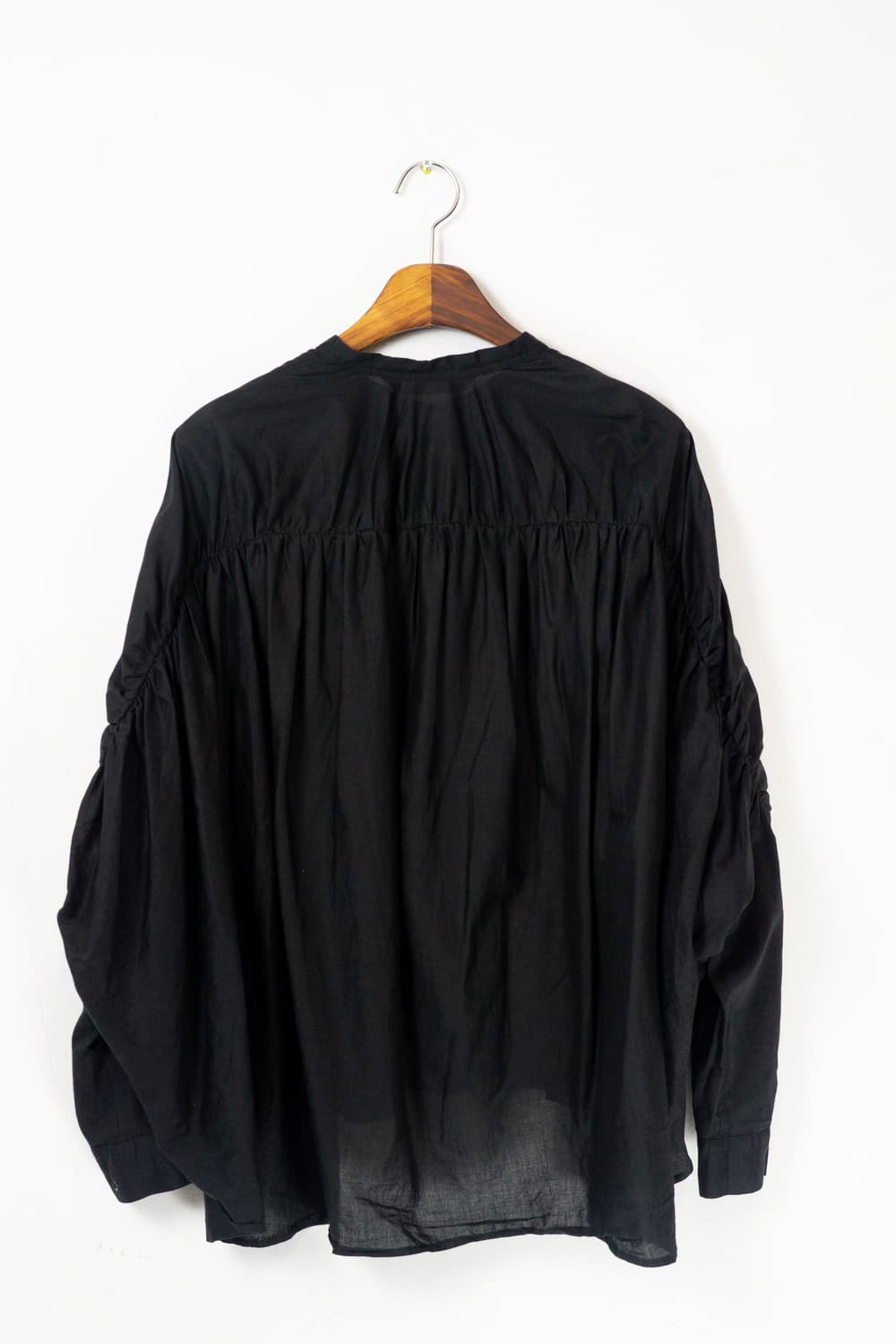 black shirring shirt 상품이미지5