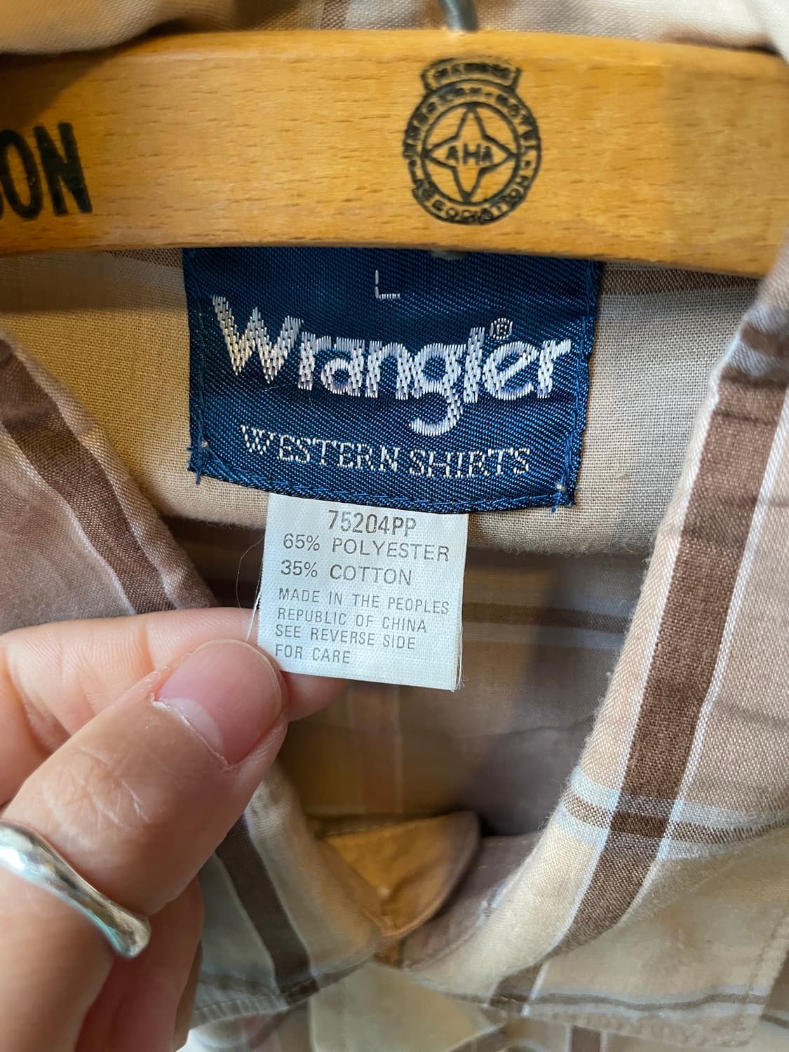 1990-00's Vintage Wrangler Western Shirt 상품이미지3
