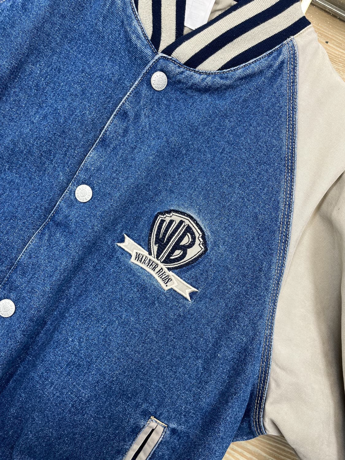 워너브라더스 루니툰즈 데님 바시티 자켓 상품이미지8