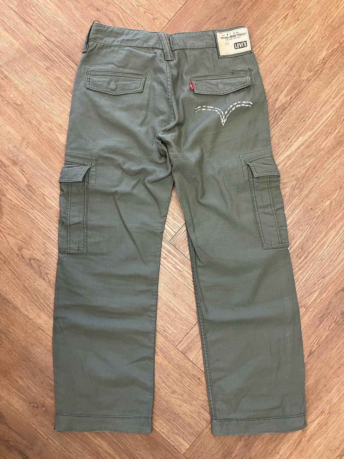 N125 리바이스 카고 퍼티그 팬츠 상품이미지2