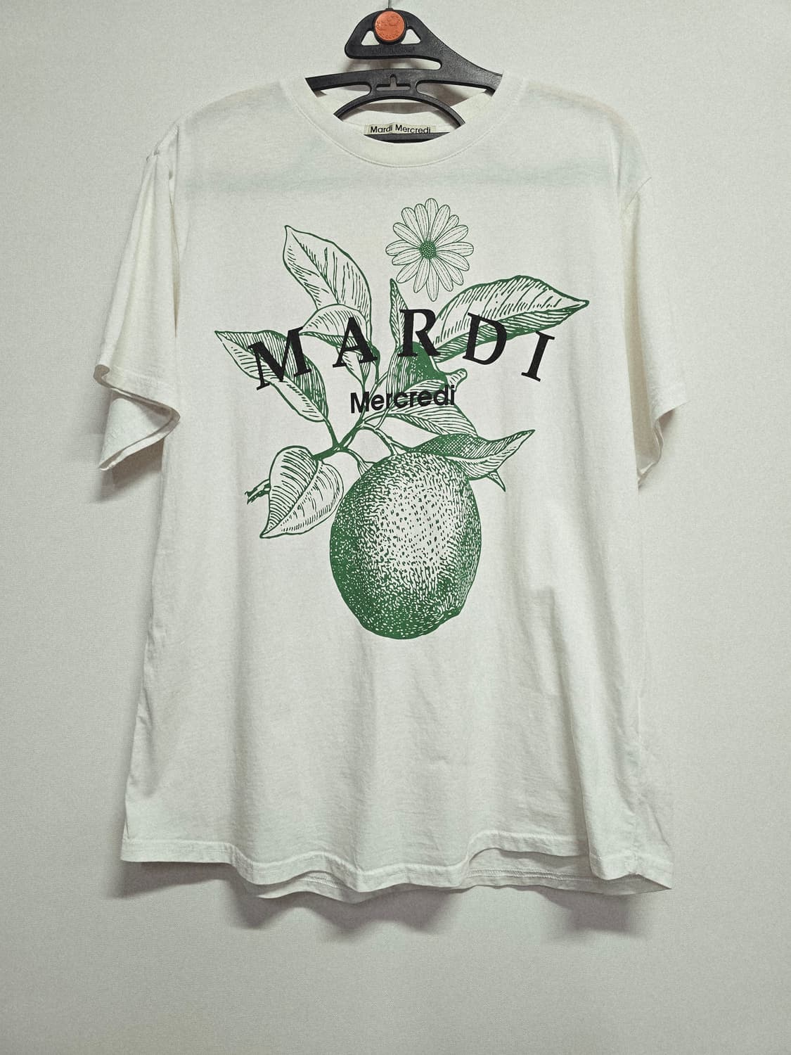 마르디 메크르디 과일 프린팅 반팔 티셔츠 상품이미지1