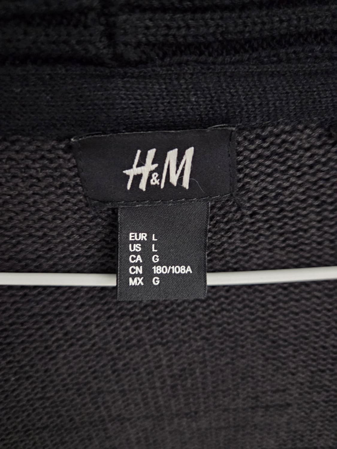 H&M 숄카라 니트 가디건 L 상품이미지3