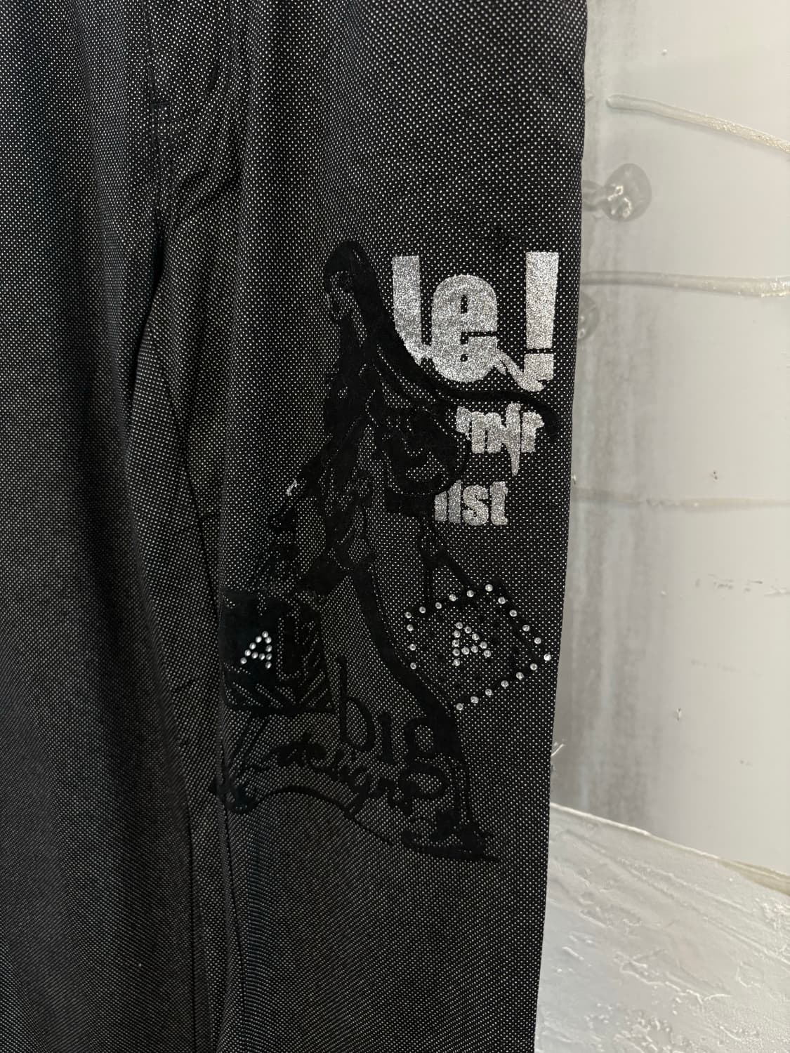 patterned bootcut pants 상품이미지2