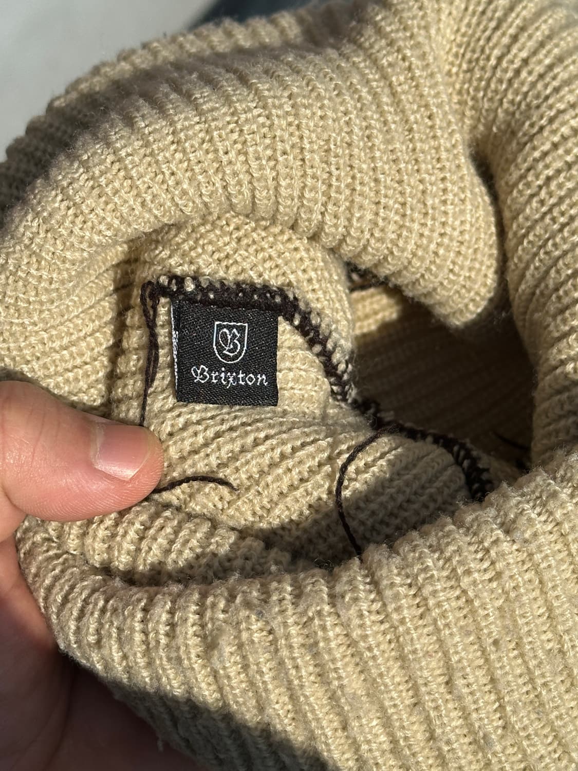 [S-M] 브릭스톤 베이지 비니 모자 상품이미지6
