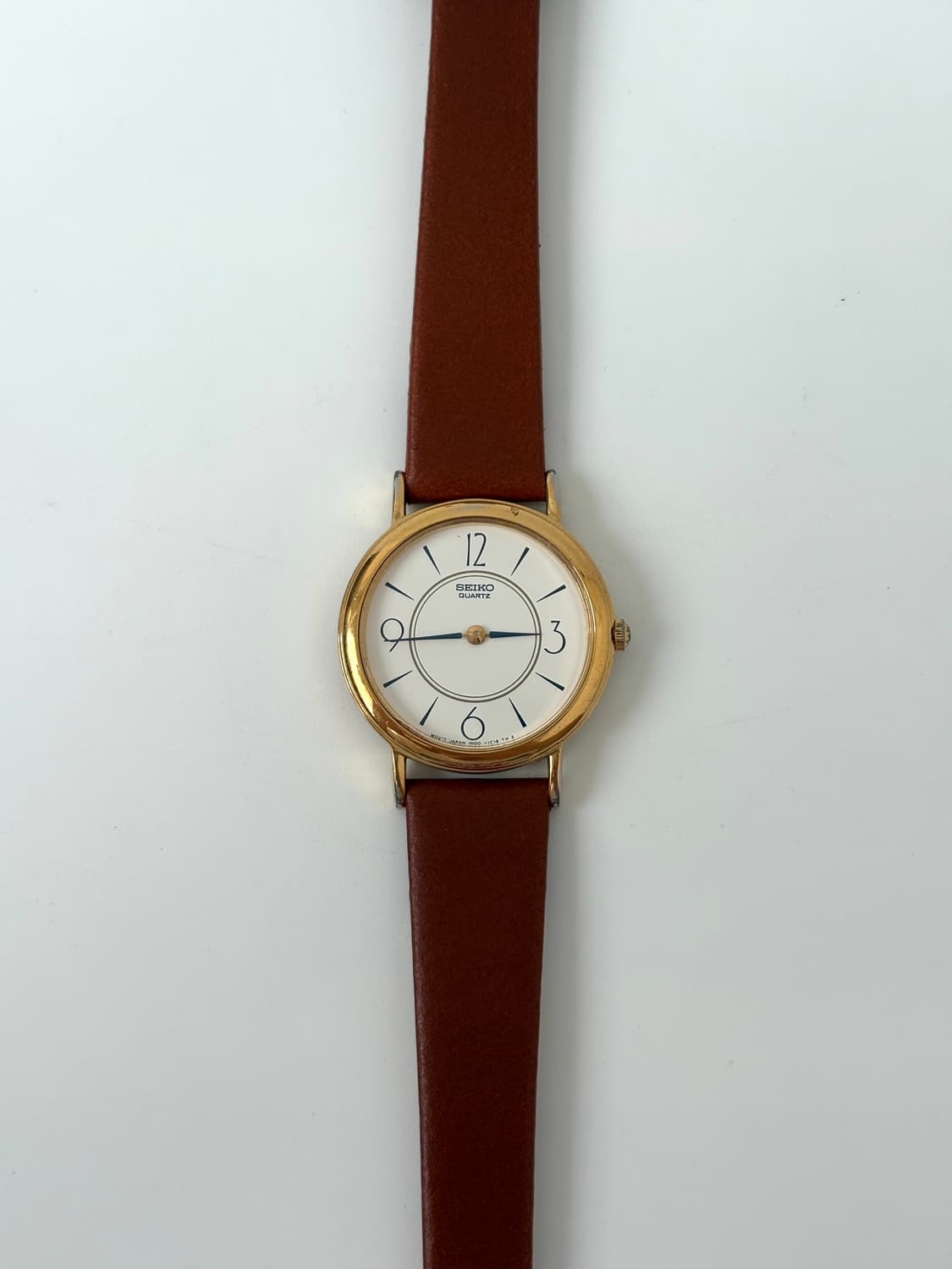 1990s White Dial Gold Ladies Quartz 상품이미지3