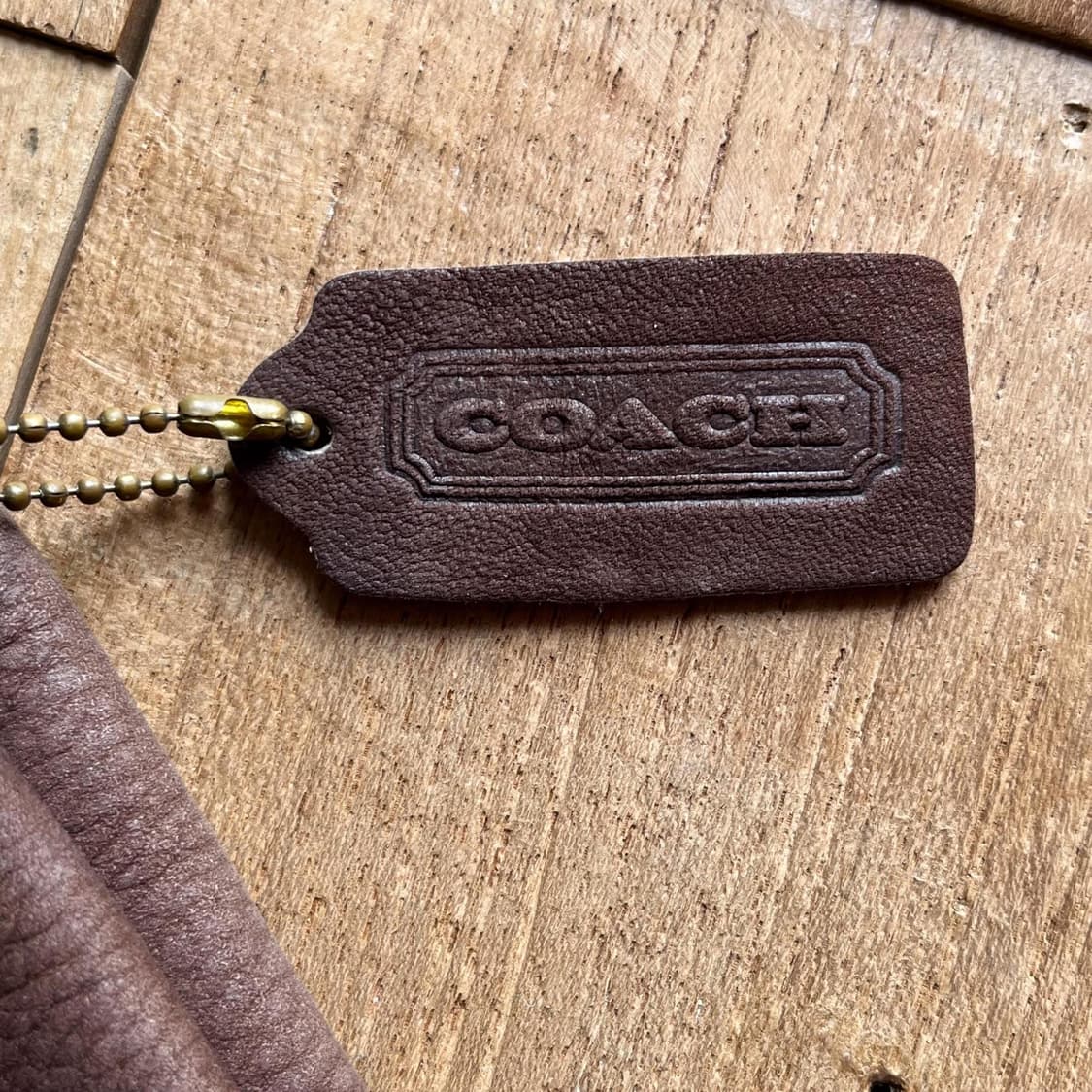 OLD COACH NUBUCK SLING BAG BROWN [USA MADE] 상품이미지9