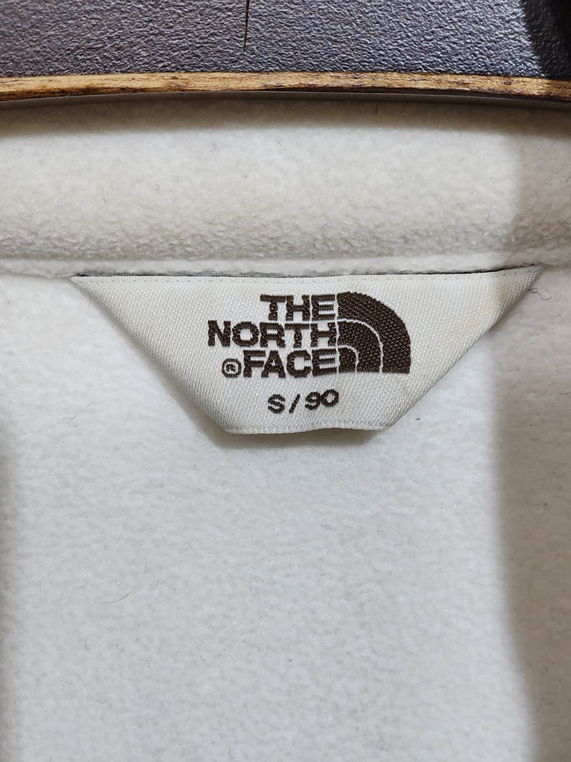 (M) 노스페이스 플리스 점퍼 아이보리 뽀글이 후리스 자켓  상품이미지3