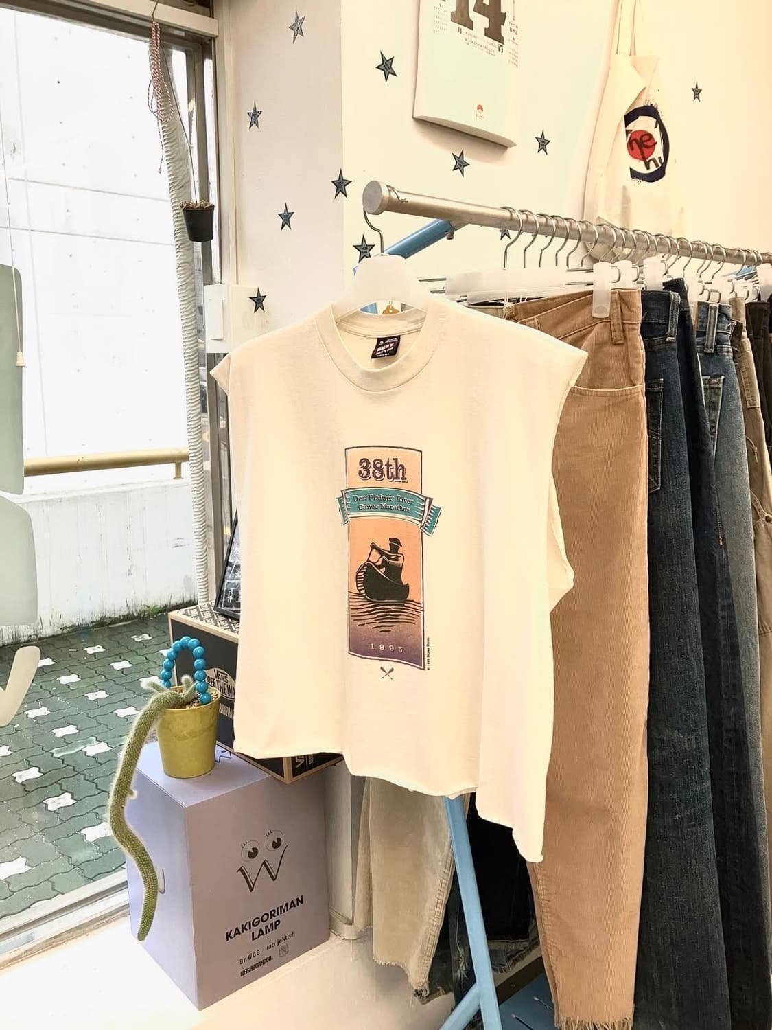 Fruit of the room cutting sleeveless  상품이미지3