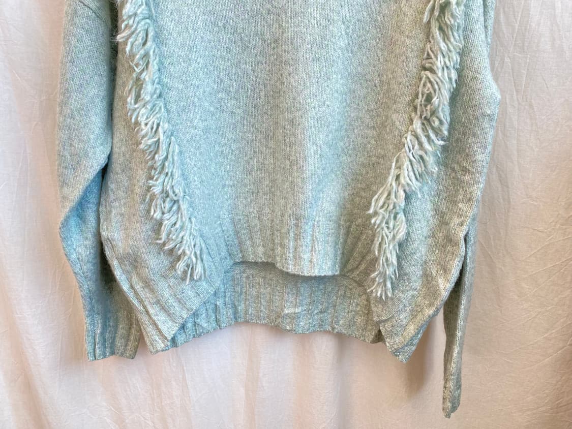 COEN 민트 울혼방 니트(F) 상품이미지4