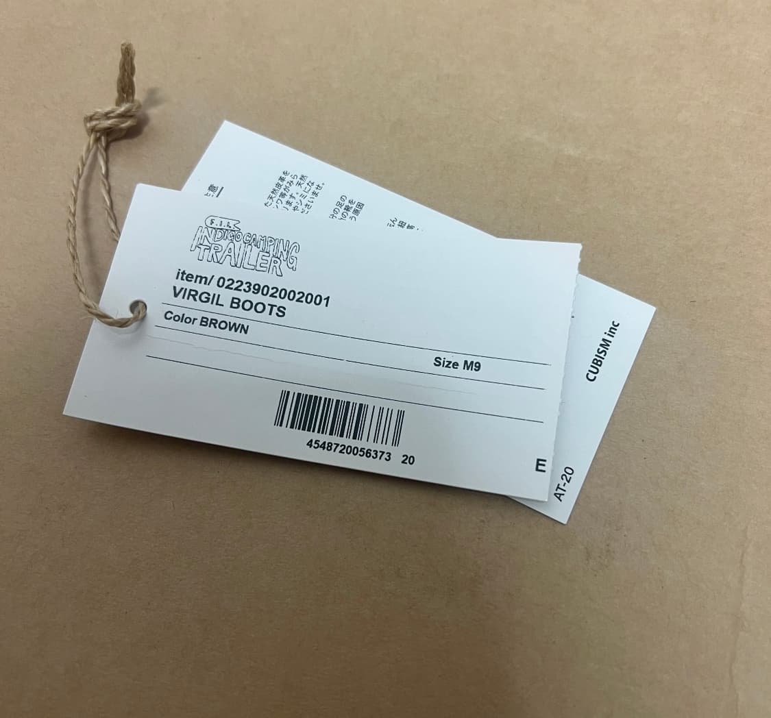 비즈빔 23aw ict 버질부츠 M9 상품이미지1