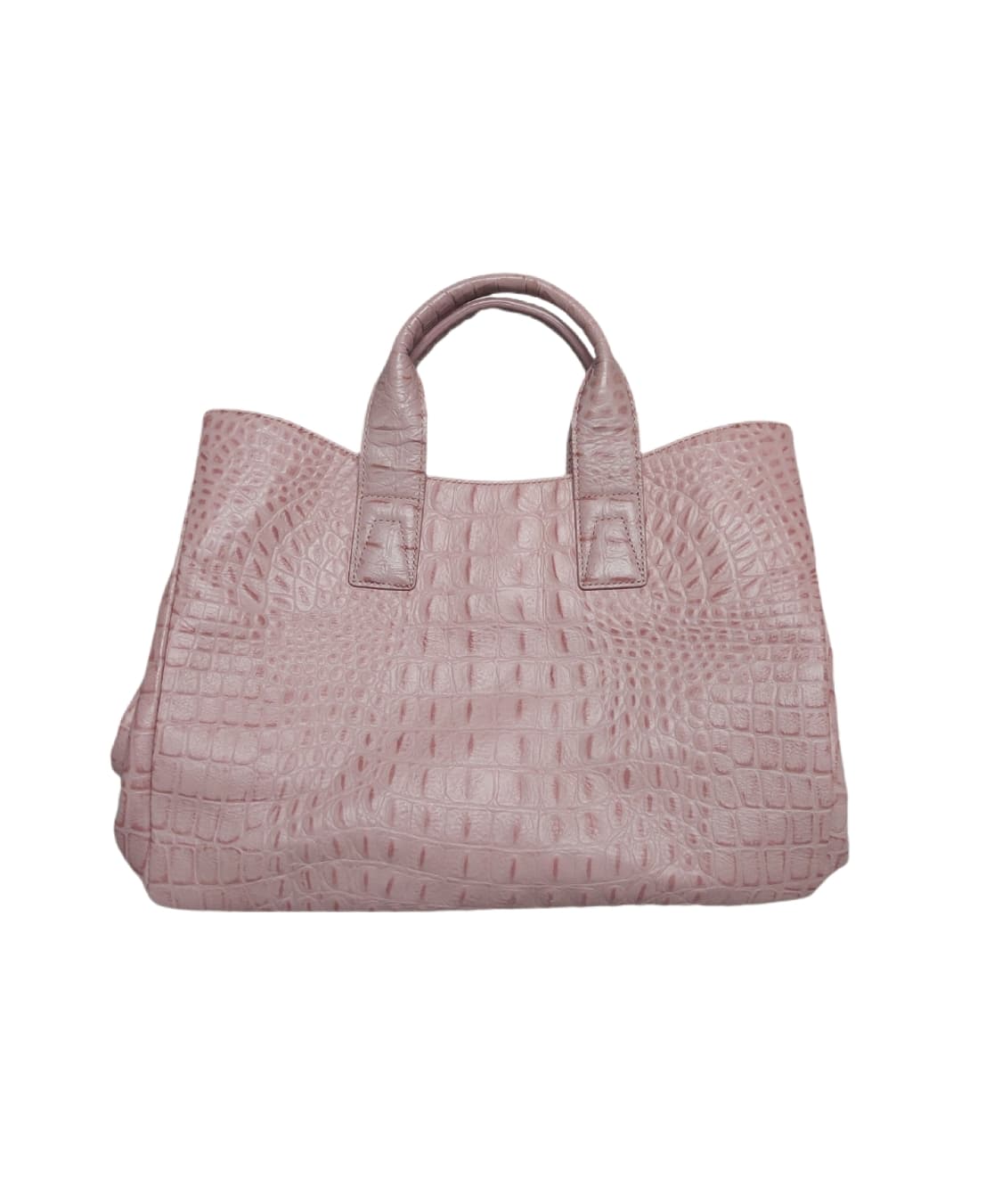 폴렌 스컬 펑크 크로커다일 레더 토트백 상품이미지5