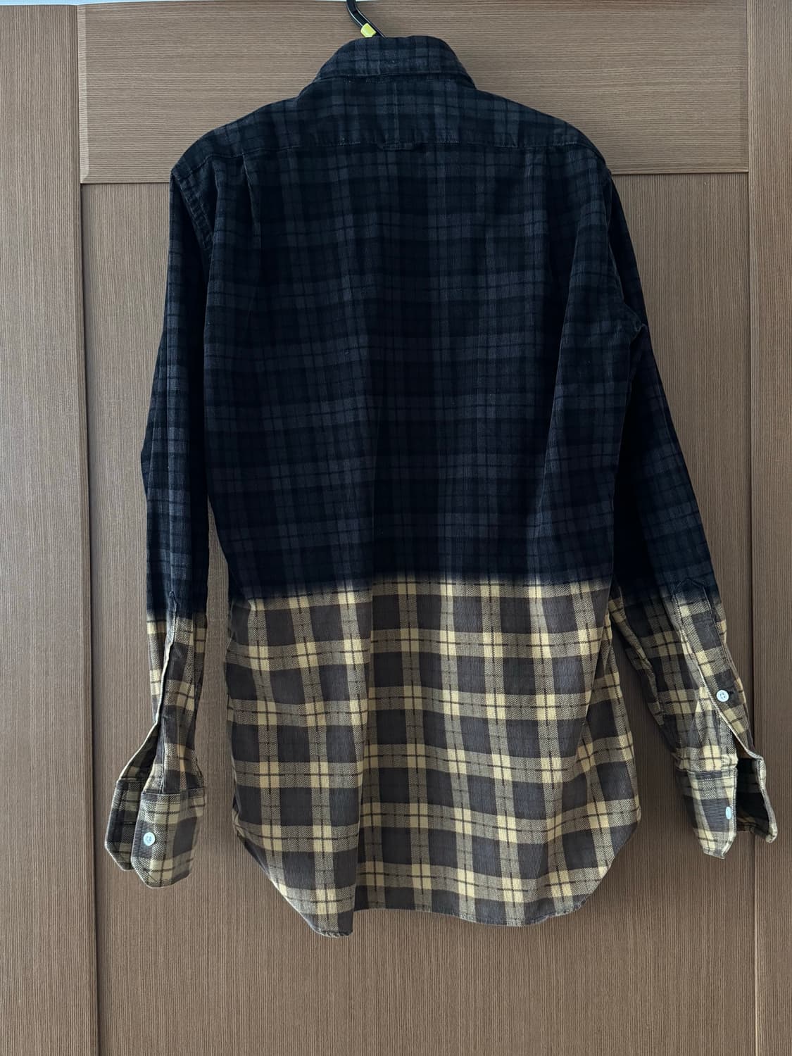 꼼데가르송 톰브라운 10꼬르소꼬모 체크 코듀로이 셔츠 (2) 상품이미지2