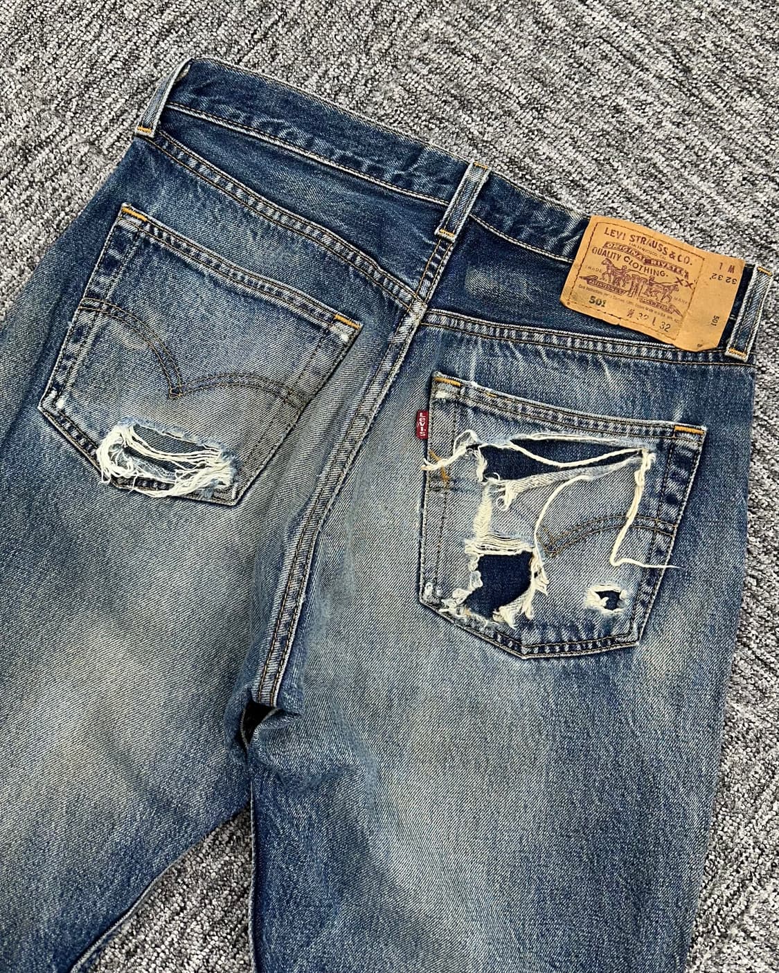 (허단39.5)리바이스 USA 501-M1302 상품이미지7