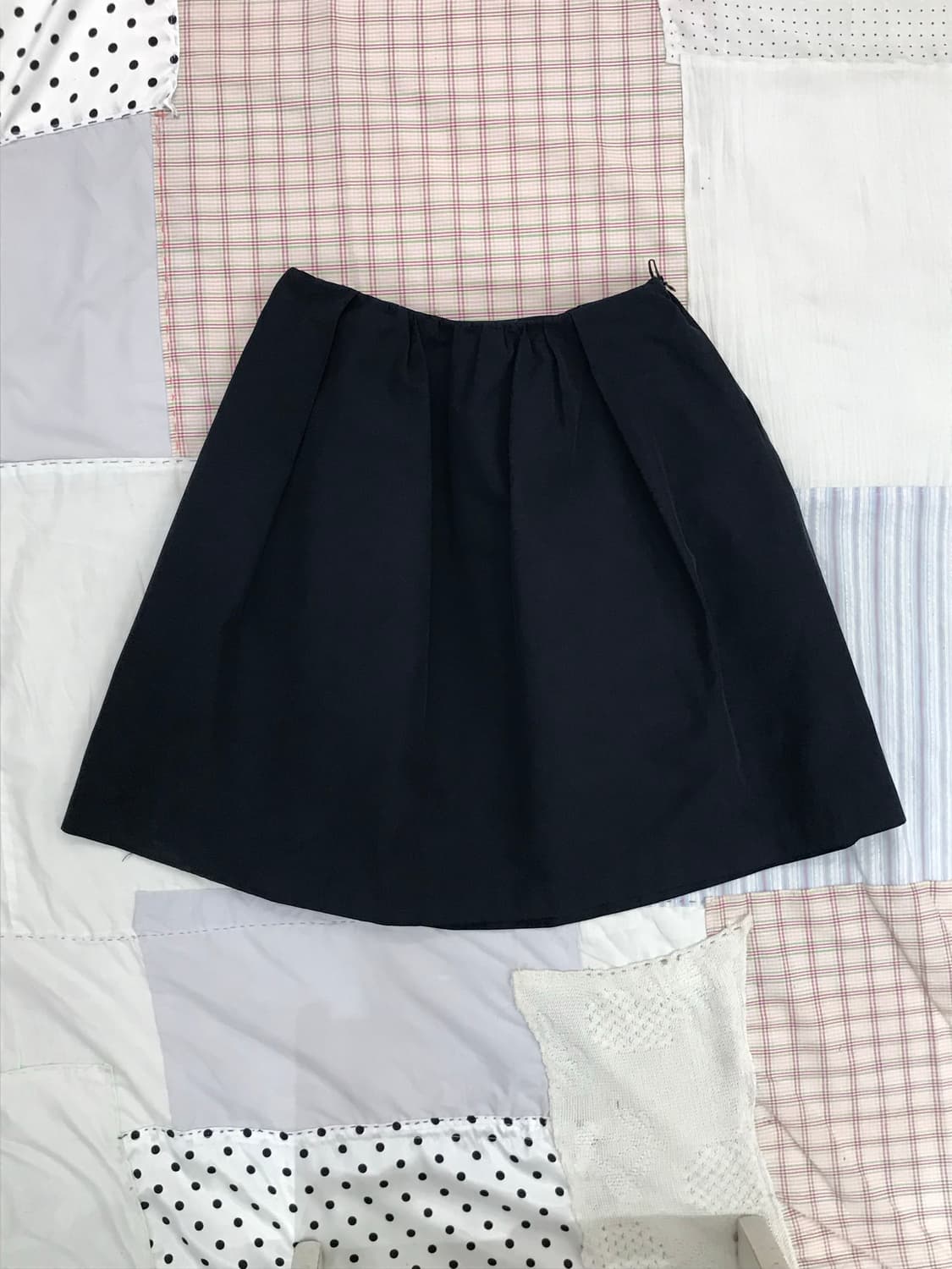 블랙 벌룬 스커트 상품이미지4