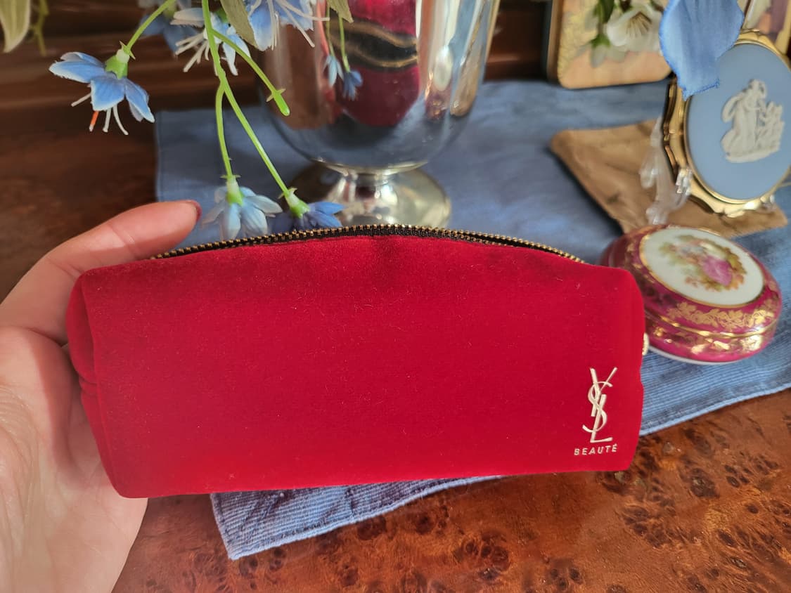 YSL 입센로랑 메이크업 파우치 벨벳 상품이미지3