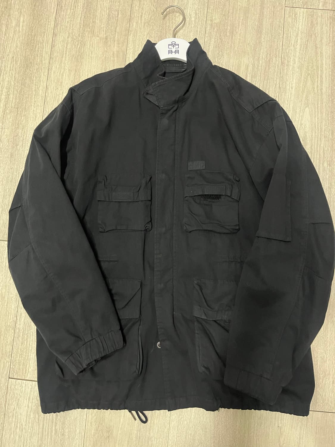 폴리테루 노매뉴얼 필드파카 블랙 4사이즈 상품이미지1