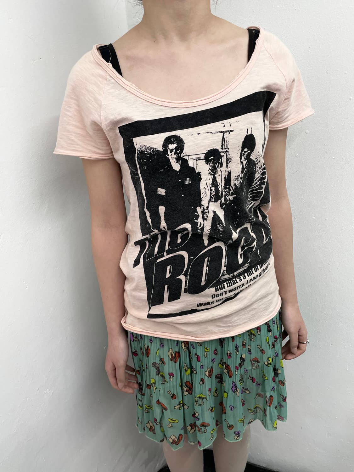 ROCK 슬래시 펑크 데미지 티셔츠 상품이미지4