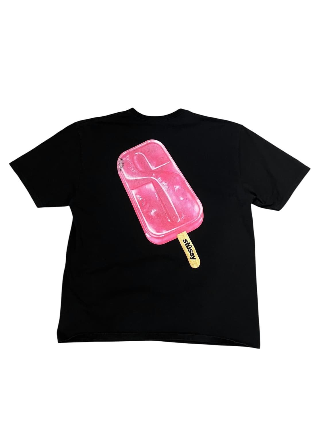 스투시 프린팅 반팔 티셔츠 블랙 XL  #csz3627 상품이미지3