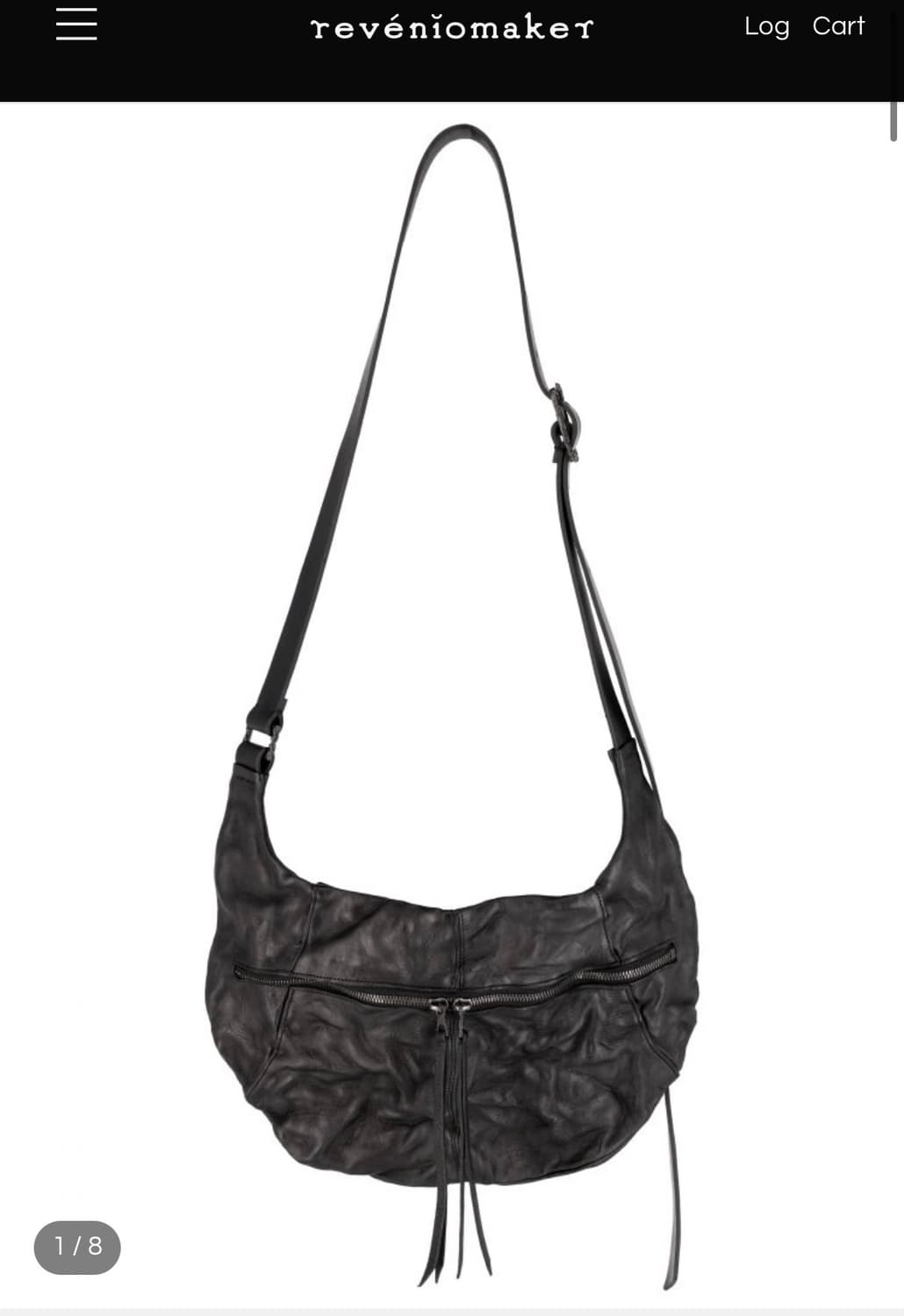 (급처)Reveniomaker Leather Cross Bag OH01 상품이미지1