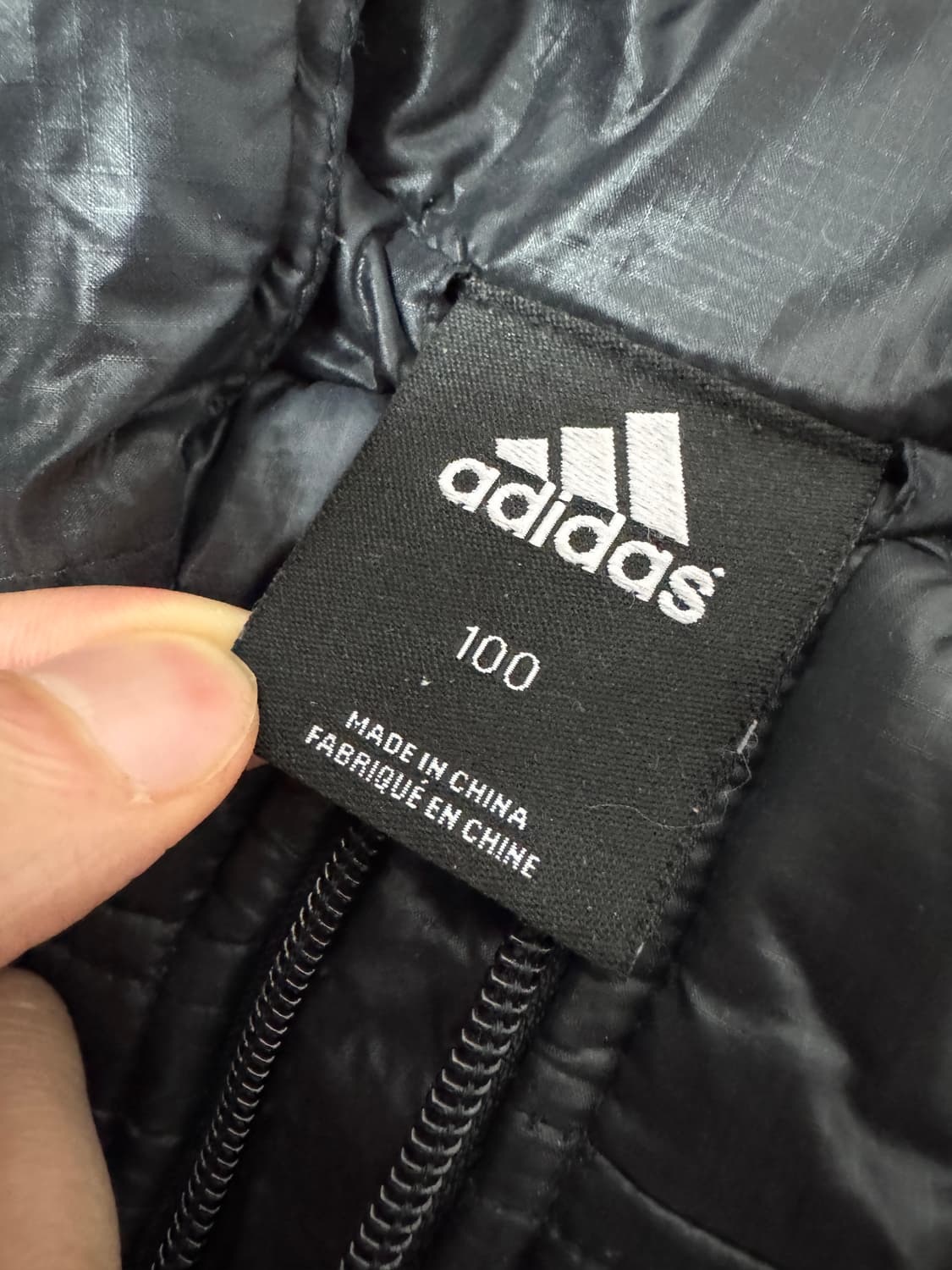아디다스 올드스쿨 00s 블랙 패딩조끼 L 상품이미지3