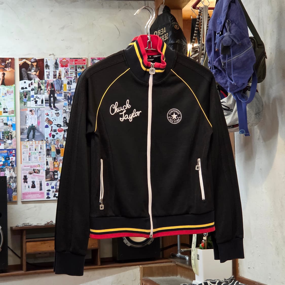 컨버스 블랙 스포티 걸스 져지 상품이미지1