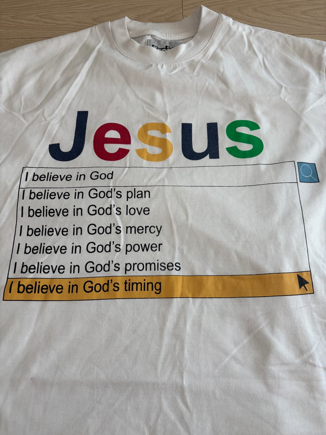 유머 jesus 구글 티셔츠 상품이미지2