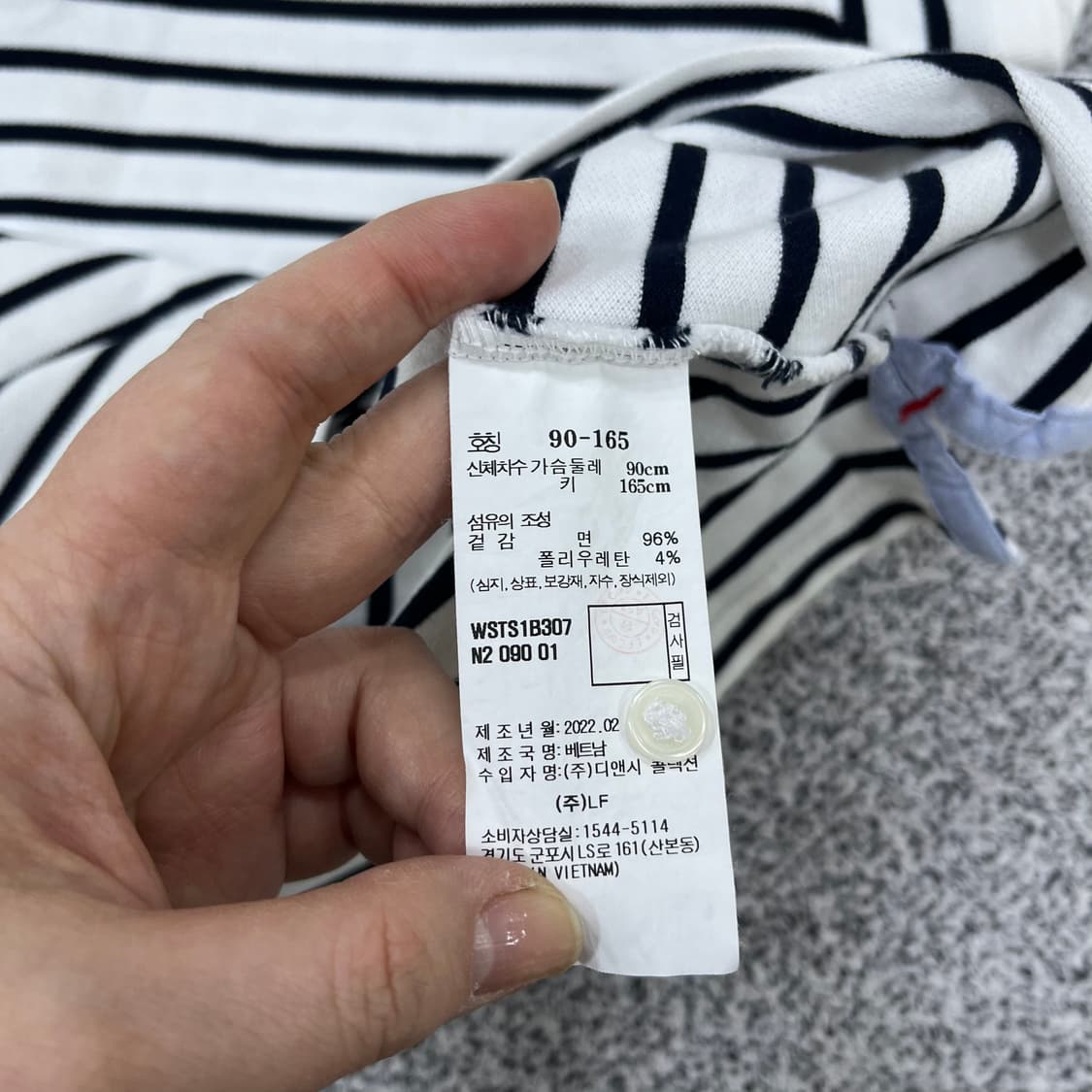 M 헤지스 여성 반팔 카라티 0410M 상품이미지3