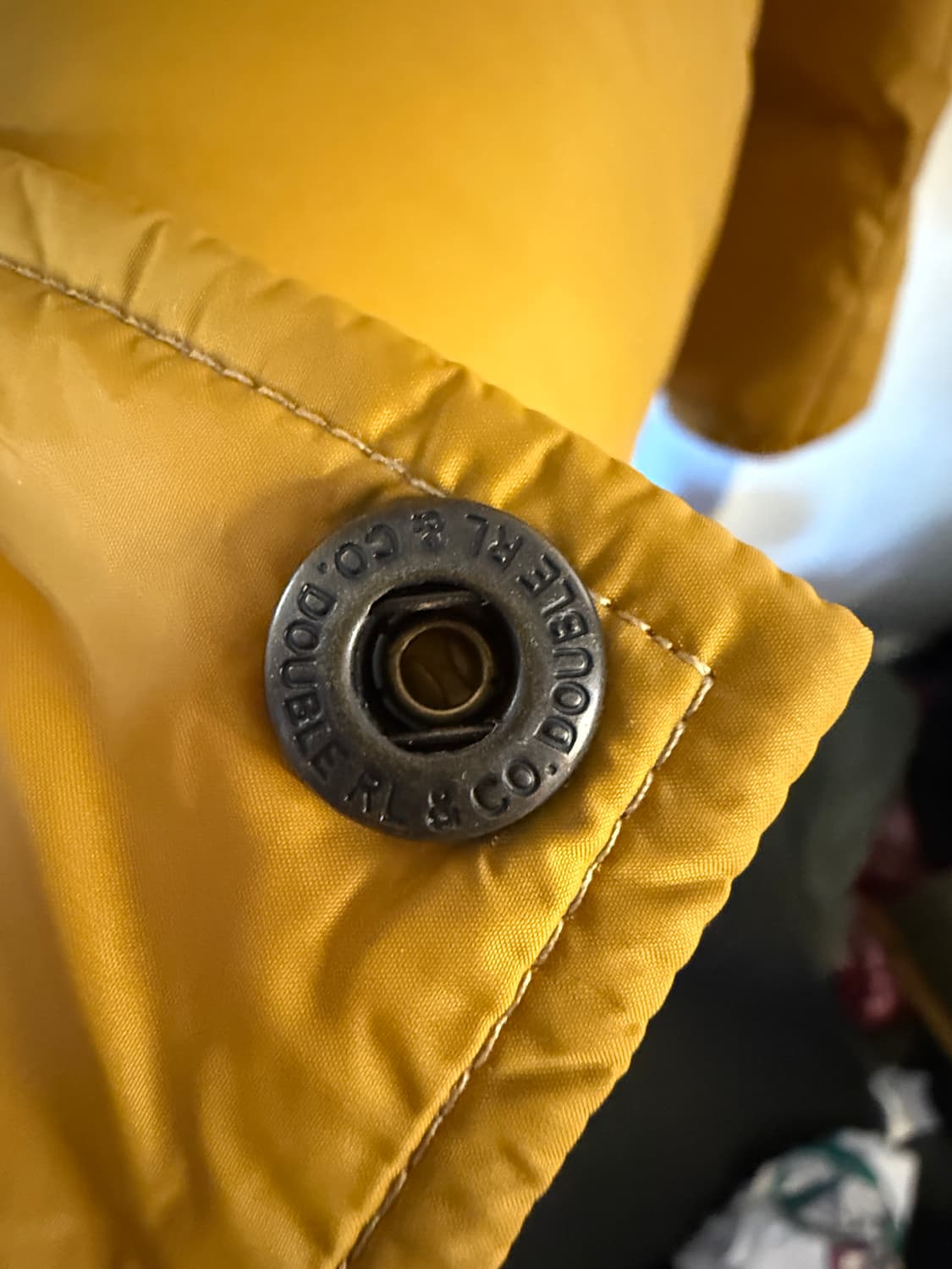 RRL Quilted Hood Padding Yellow XL 상품이미지3