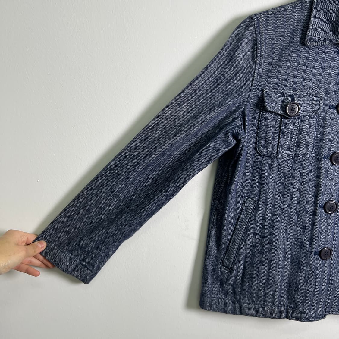 마크제이콥스 헤링본 데님 자켓 S 상품이미지7