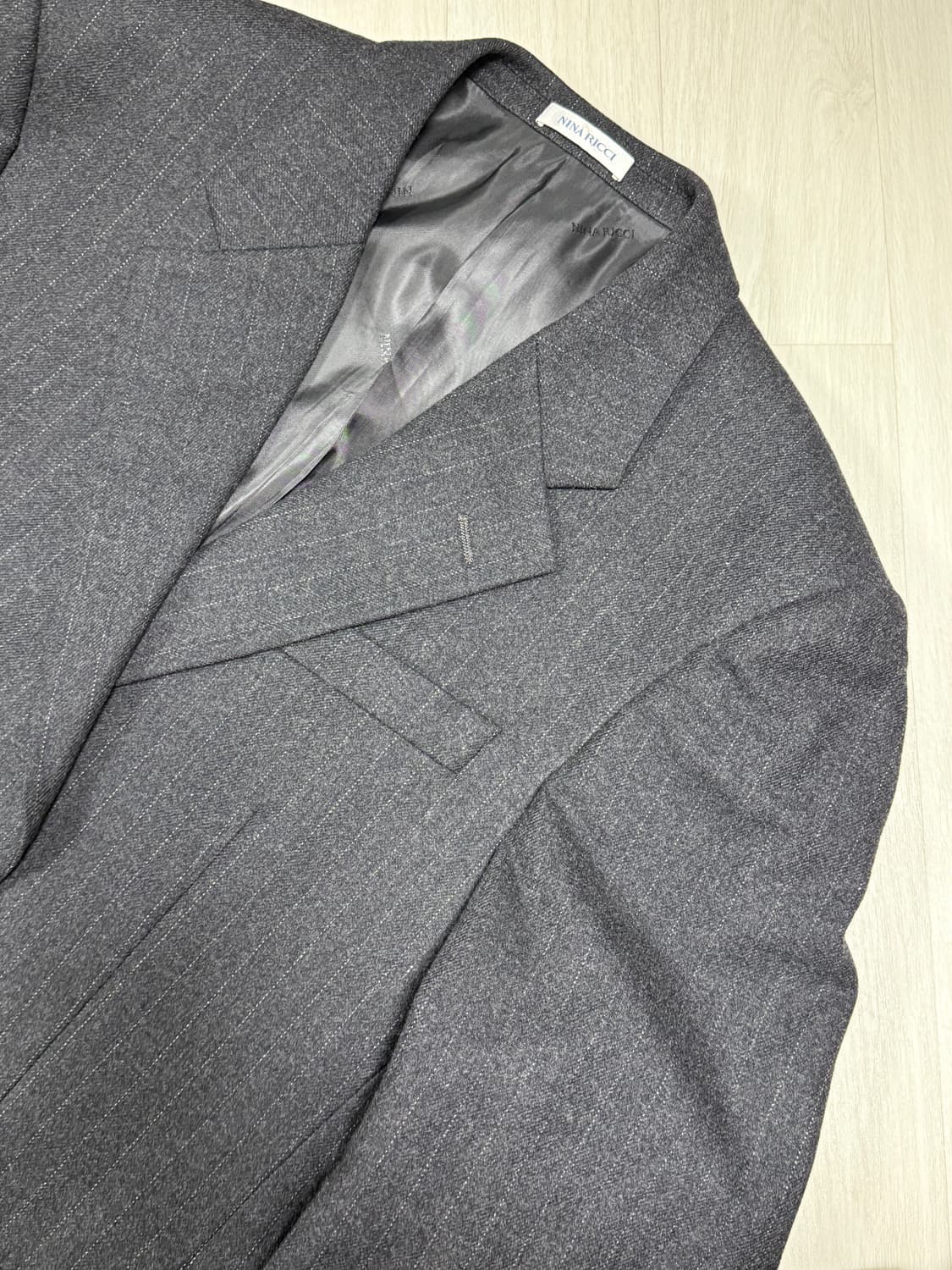 니나리치 울 자켓 차콜 스프라이트 블레이저 상품이미지1