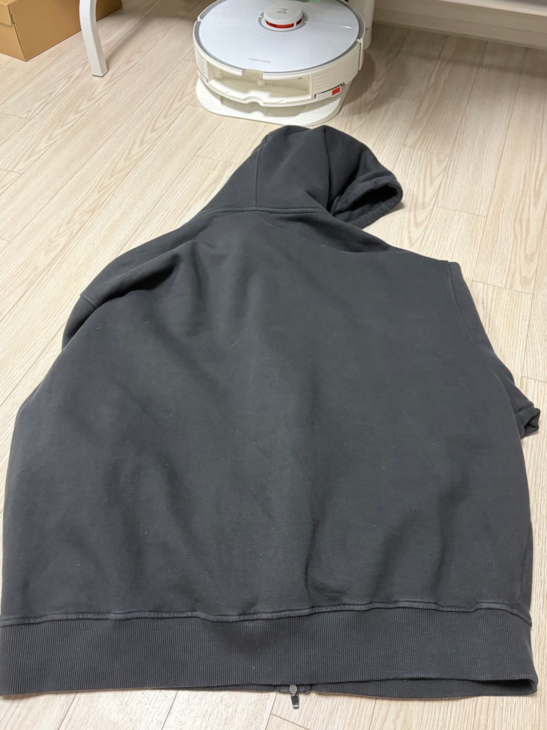 UVU 인시그니아 후드집업 블랙 L 상품이미지3