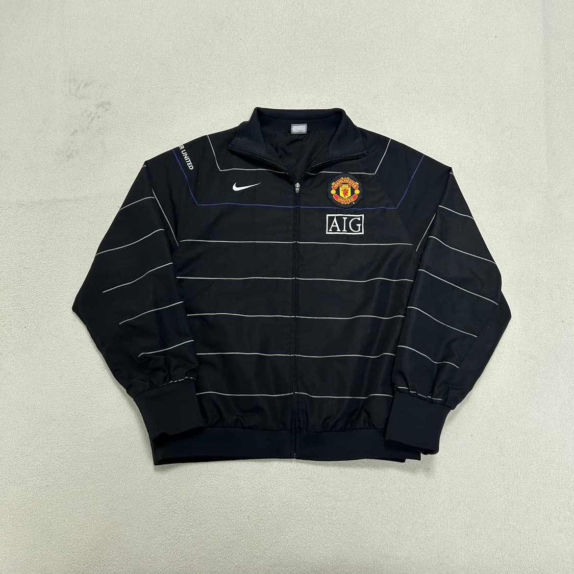 Nike black Manchester United windbreaker 상품이미지4