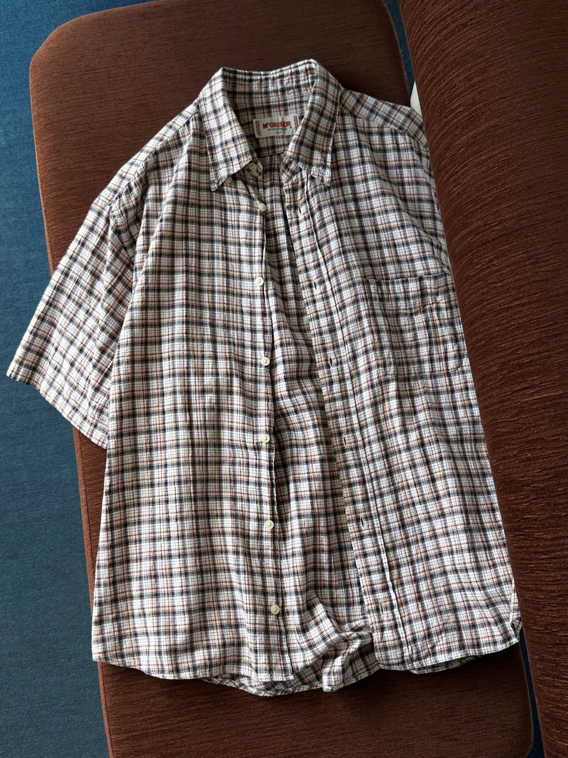 Natural cotton volume fabric H/S shirt 상품이미지2