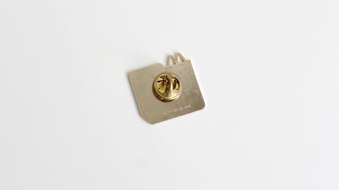 맥도날드 빈티지 크루 핀뱃지 라펠핀 ‘Pitco’ 상품이미지8