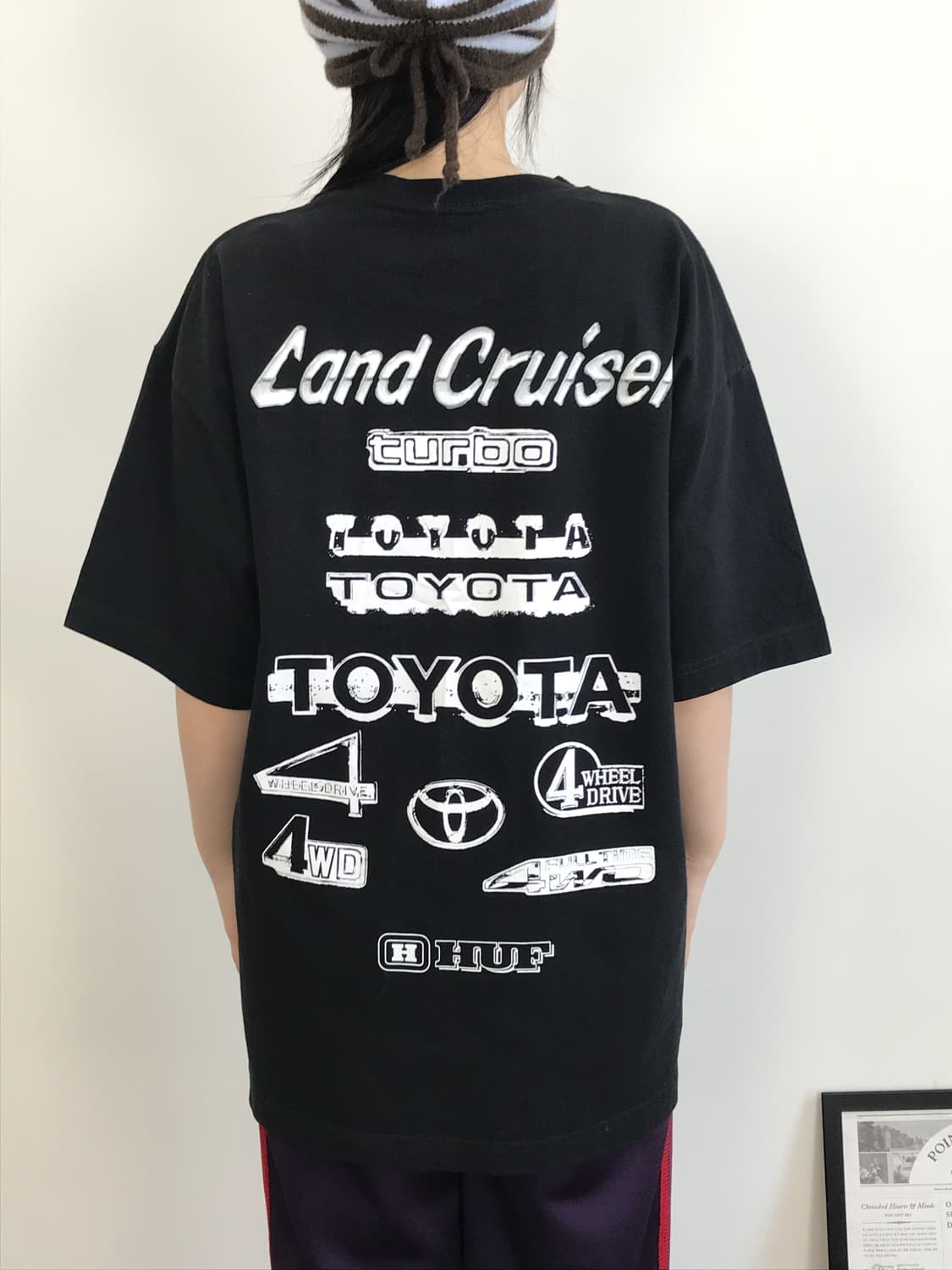 HUF X Toyota Land Cruiser Graphic T Shir 상품이미지1