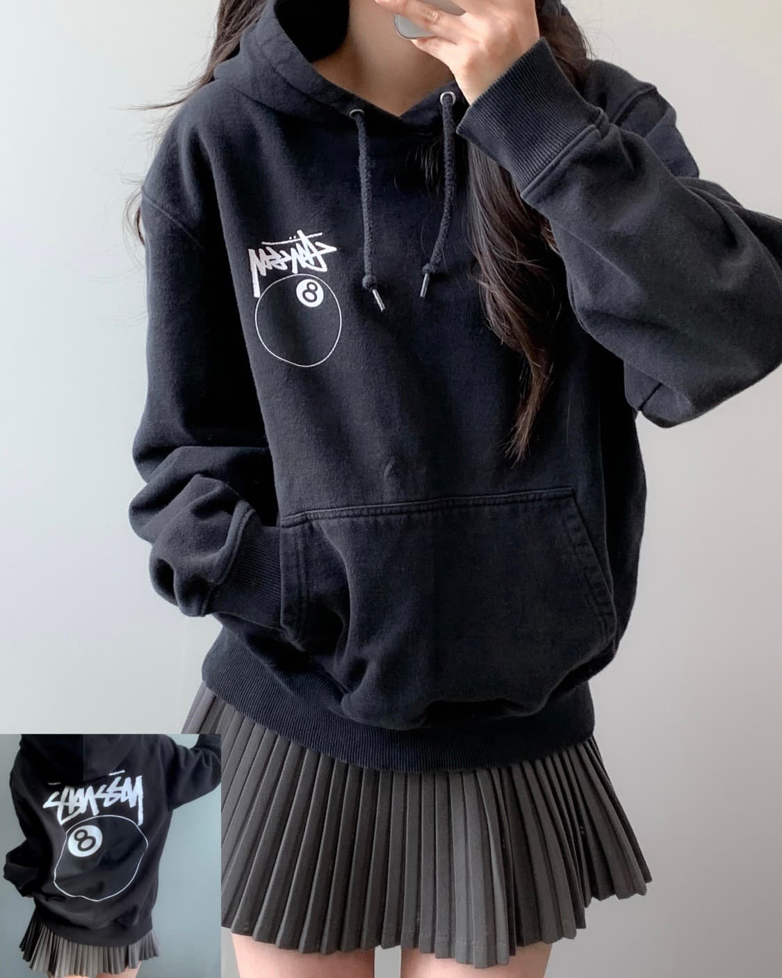 스투시 8볼 후드티 상품이미지1
