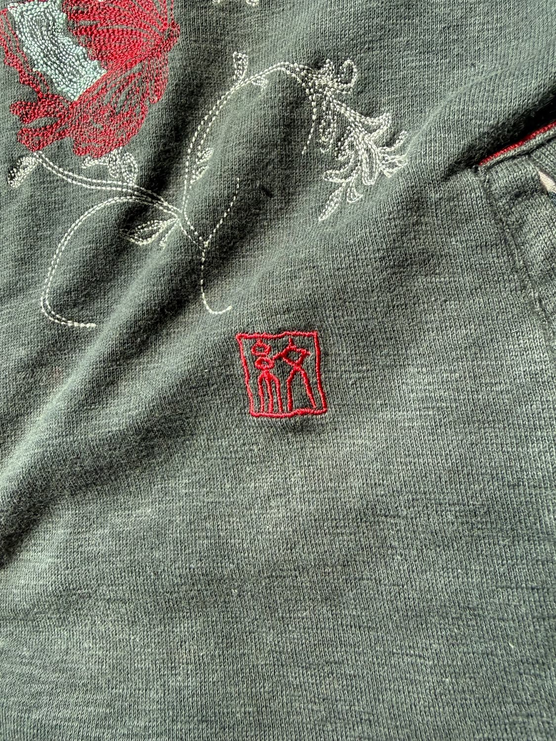 IKCO 플라워 자수 후드 집업 상품이미지6