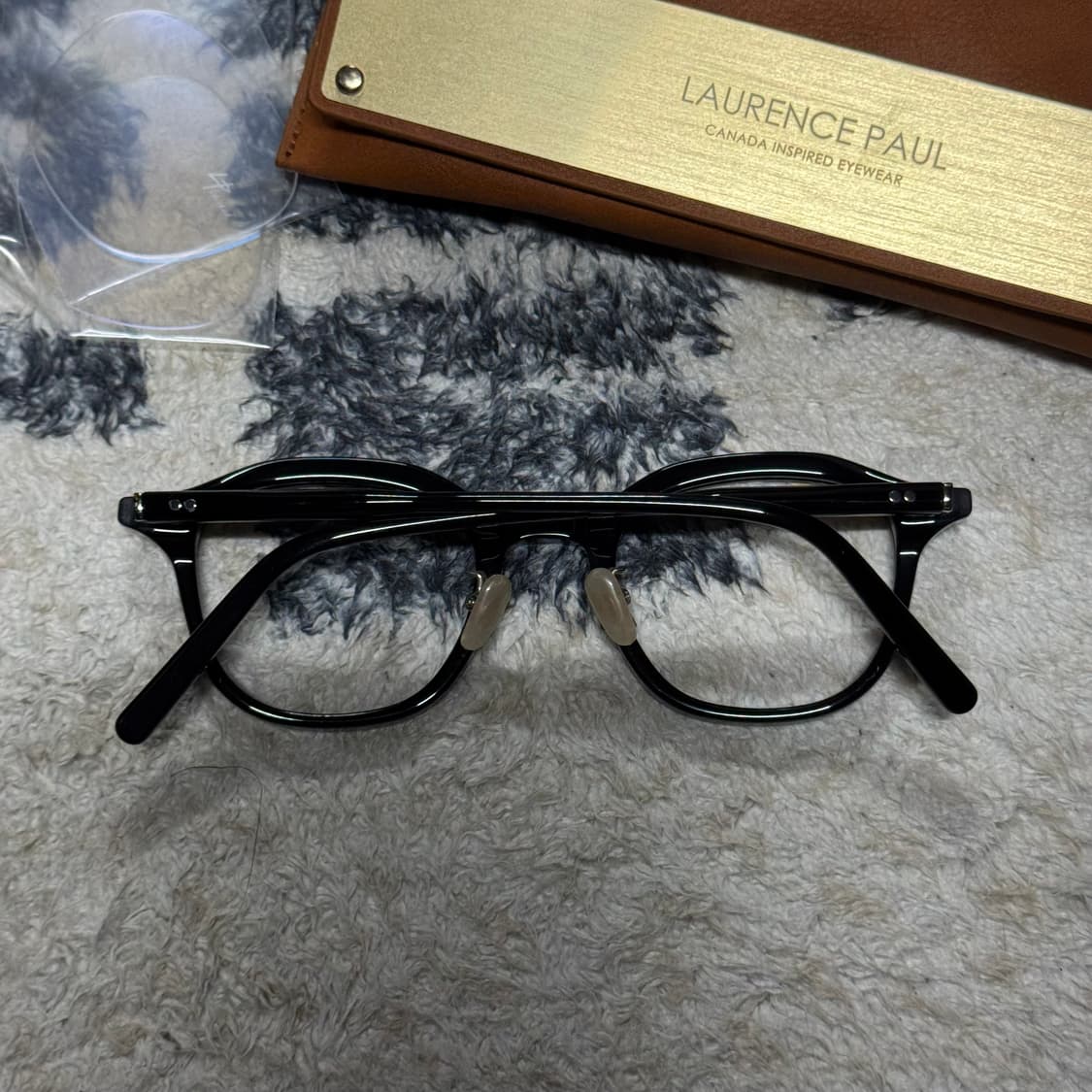 로렌스폴 쿠버 01 블랙 안경테 상품이미지2