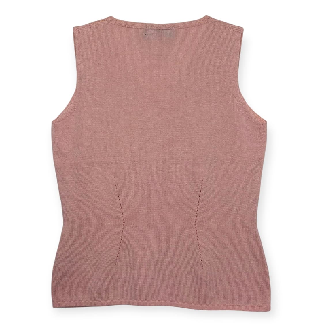 Les copains 르코팽 니트 베스트 조끼 슬리브리스 민소매 티셔츠 상품이미지7