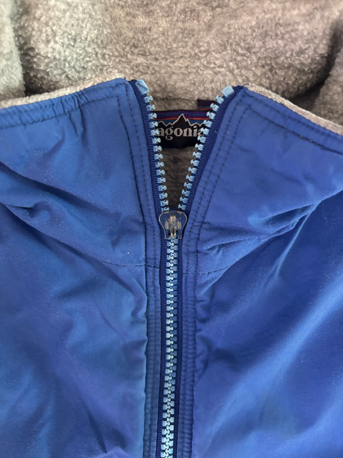 80s 파타고니아 쉴드자켓 하늘색 S 상품이미지5