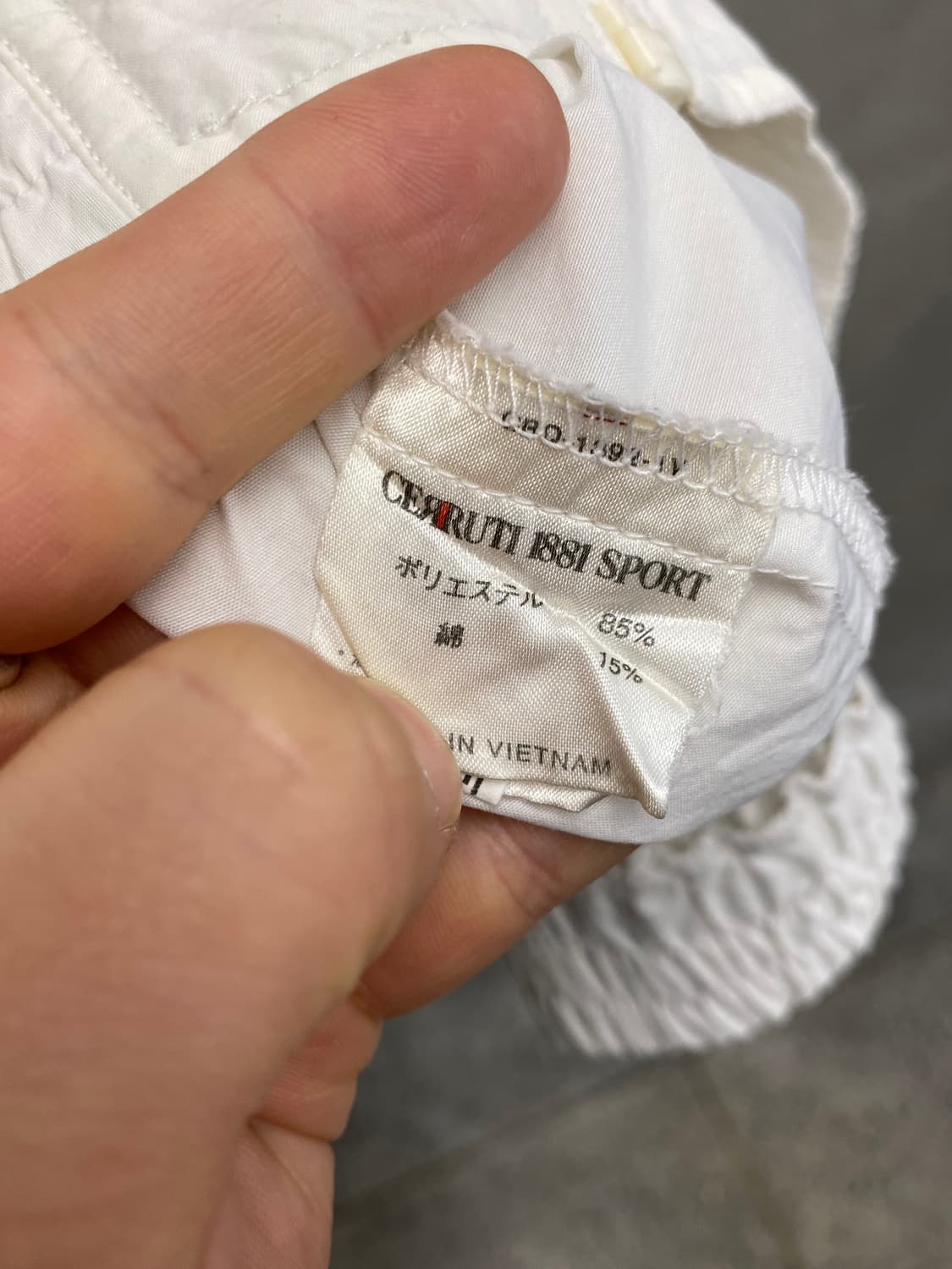 [L] 90s CERRUTI 1881 빈티지 윈드자켓 상품이미지9