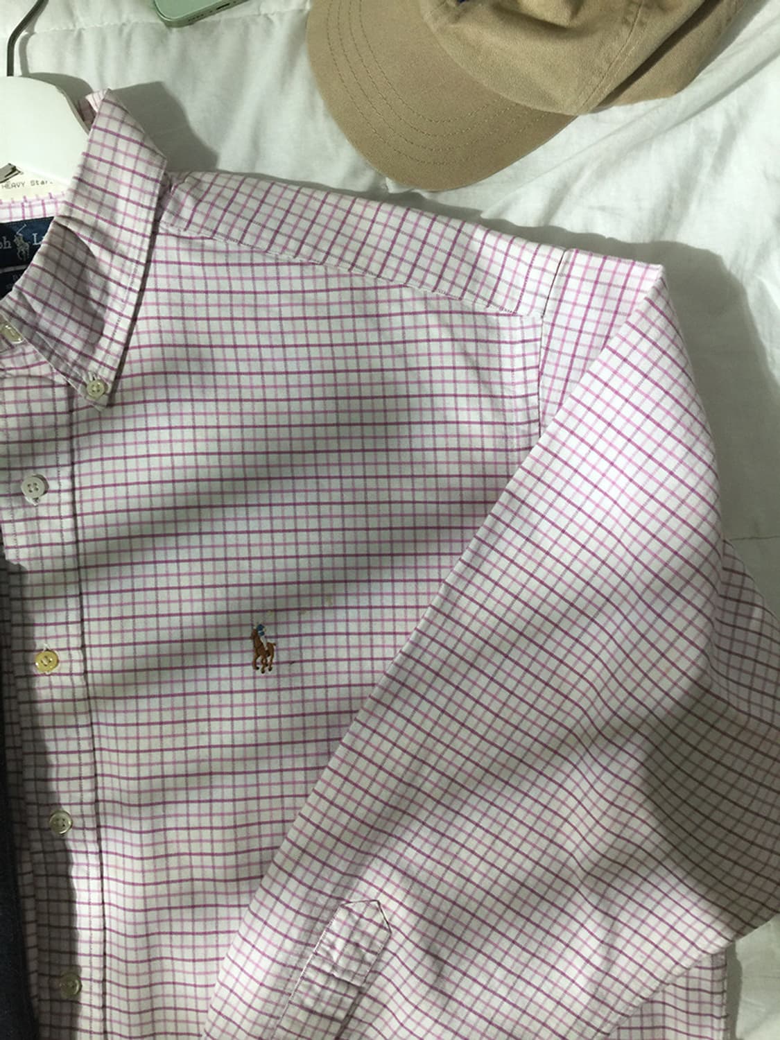 (MAN) 폴로랄프로렌 체크셔츠 XL 상품이미지2