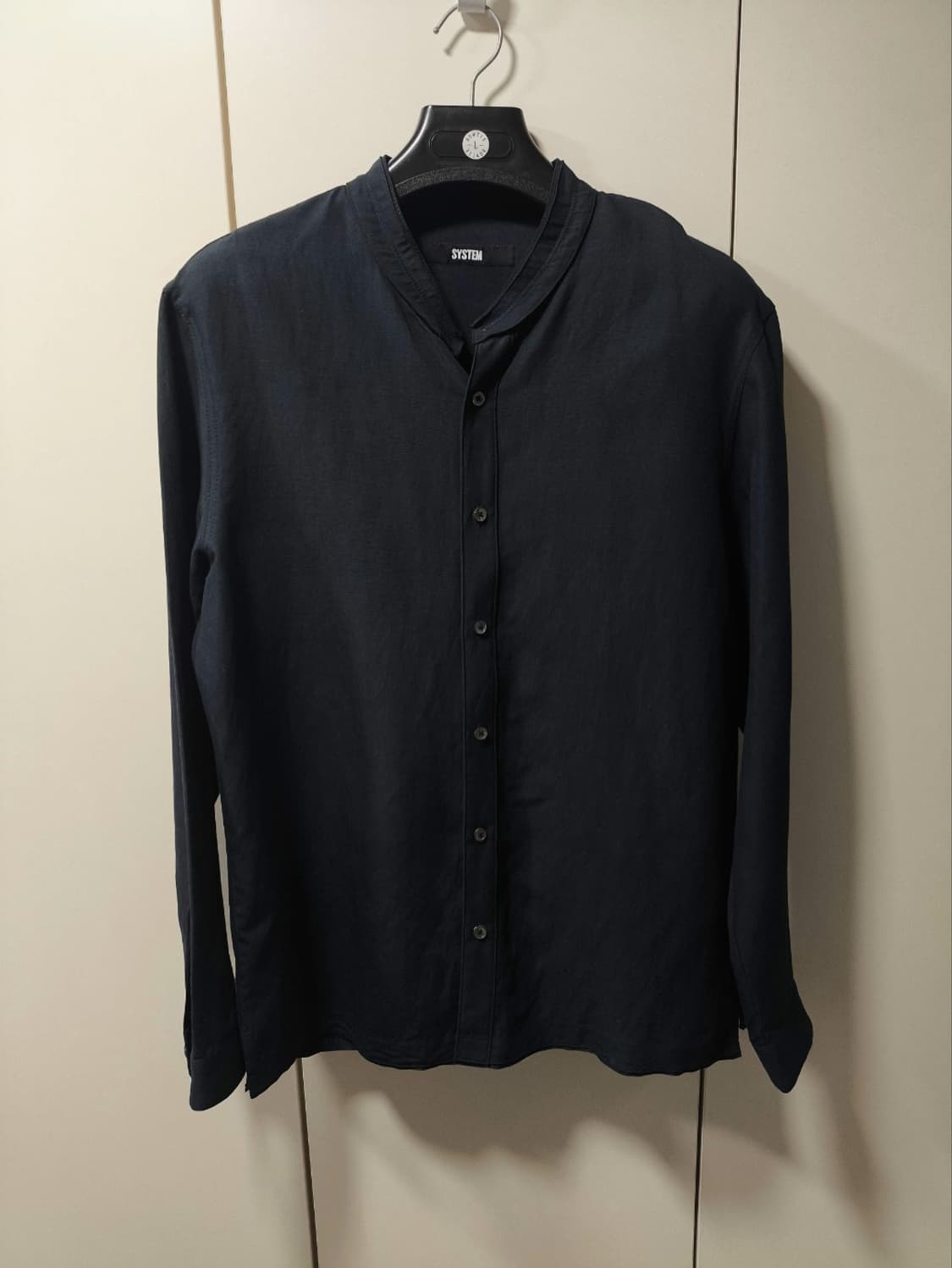 95 시스템 레이온 마 밴드 만다린 카라 셔츠 상품이미지1