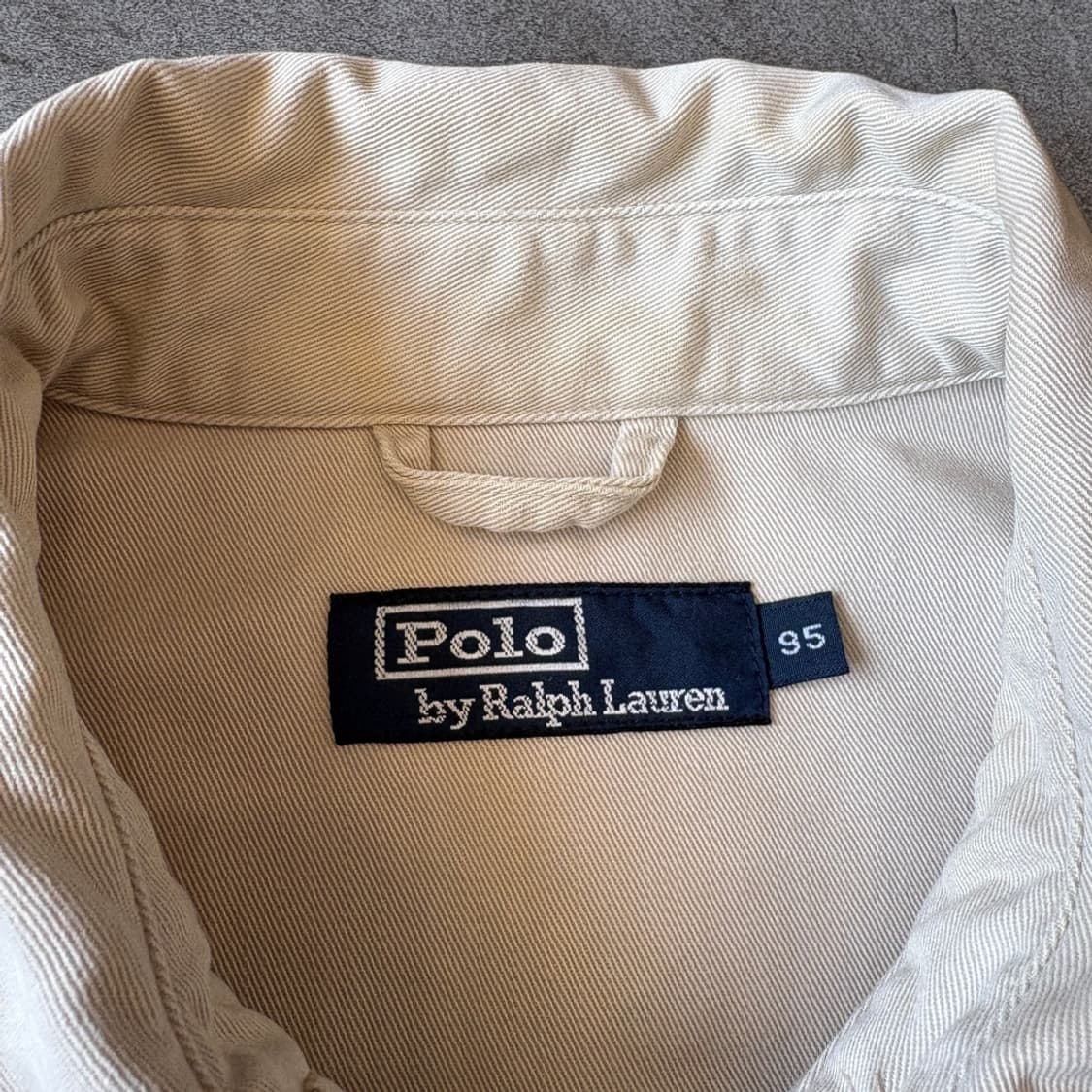 폴로 정품 베이지 스윙톱 자켓 상품이미지5