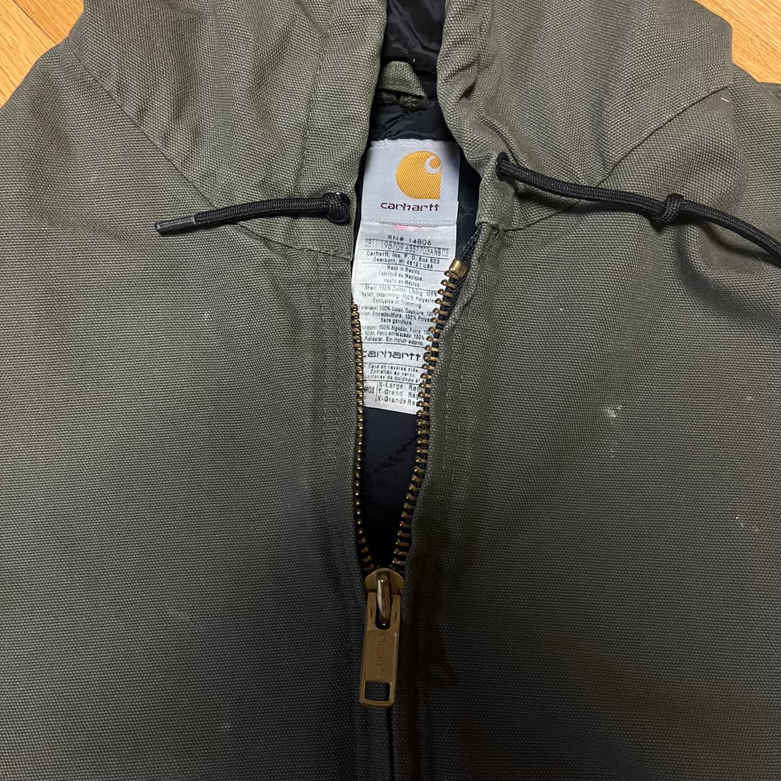 [XL] 칼하트 US J280 액티브 자켓 MOS 상품이미지2