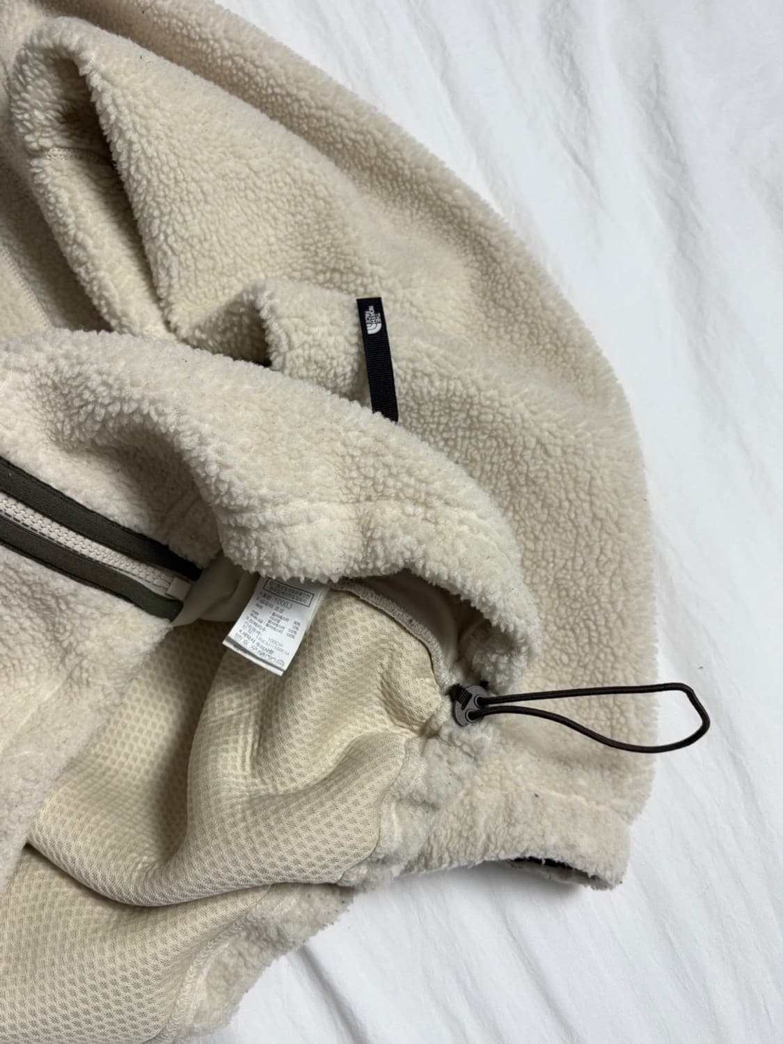 노스페이스 아이보리 베이지 후리스  상품이미지6
