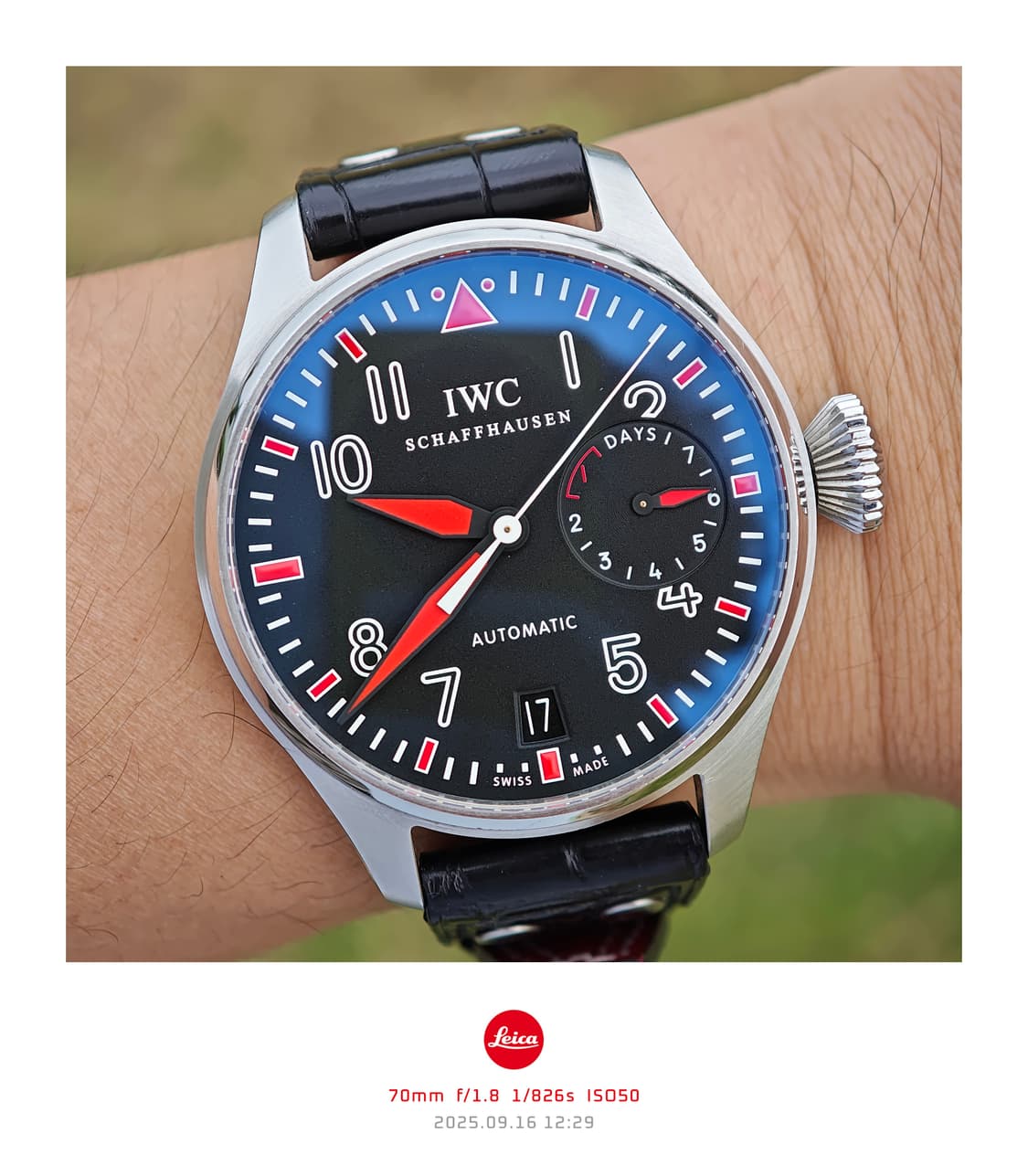 IWC 빅파일럿 무하마드 알리 70주년 한정판 스틸 오토 46mm 풀세트 상품이미지1