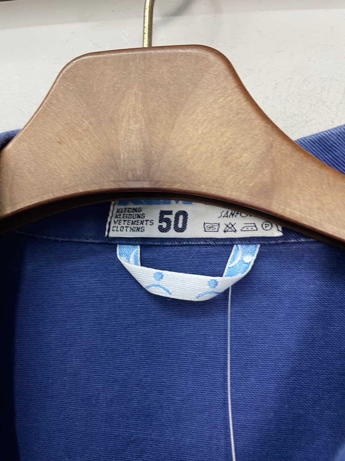 빈티지 KLM 블루 워크 자켓 H1370 상품이미지5