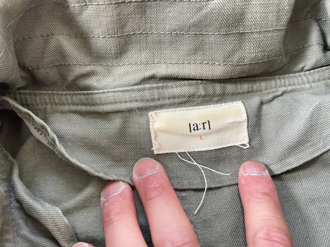 Lari 하이브리드 유틸리티 밀리터리 자켓 y2k goa 상품이미지4