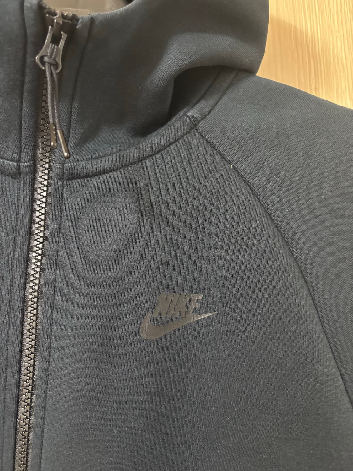 나이키 테크 플리스 후드집업 블랙 상품이미지2